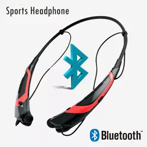 Sport Wireless Bluetooth Headphone Stereo Headset HiFi Bass Earphone for iPhone - Picture 1 of 16