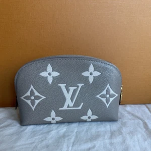 LOUIS VUITTON Bi-Color Pochette Cosmetic PM Cosmetic Pouch - Picture 1 of 17
