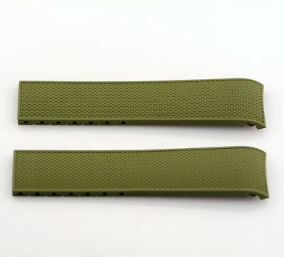 Auténtica Correa Longines - 21 mm x 18,7 mm - Color Verde Foto 1 de 4