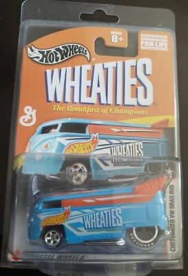 Autobús de arrastre VW Hotwheels Wheaties 2003 personalizado MOMC ¡Bonito! Foto 1 de 4