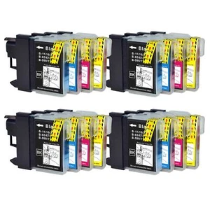 16 Ink Cartridges (Set) compatible with Brother DCP-J125, MFC-J265W, DCP-J315W - Picture 1 of 4