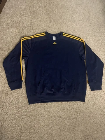 VINTAGE ADIDAS MLS LOS ANGELES GALAXY BECKHAM #23  BLUE SWEATSHIRT SIZE XL Cover