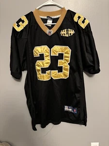 Pierre Thomas #23 New Orleans Saints Super Bowl Football Jersey Size 54 Black - Picture 1 of 4