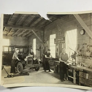 1932 Shulze Auto Body Works, Utica, NY Interior Photo By UH Kibler Ford Model A - Picture 1 of 12
