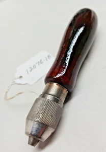 Abrazadera, Abrazadera de mano/mandril de maquinistas vintage, capacidad de 0 a 1/4" de diámetro, EE. UU. - Imagen 1 de 3