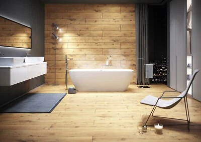 36,45 €/m² Bodenfliese Holzoptik Rustikal 20x120cm Feinsteinzeug Paket á 1,19m² - Bild 1 von 2