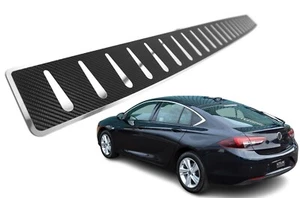 Carbon Foiled Rear Bumper Protector For Vauxhall Insignia Saloon/Hatch (2017 - Picture 1 of 5