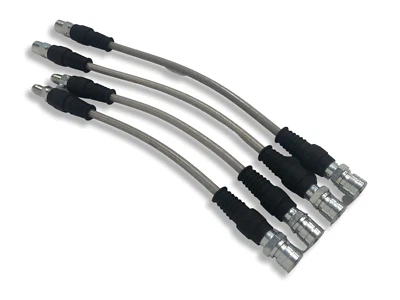 Líneas de freno Porsche para 911/912 PMB DirectFit acero inoxidable (1964-68) Foto 1 de 4