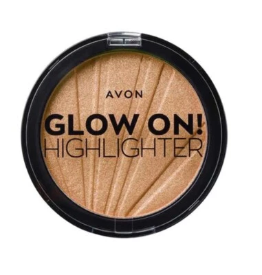 Avon Glow on Highlighter Pressed Powder - Pink Glow - 12.5g - Brand new - Image 1 of 4