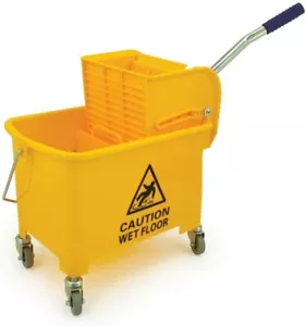 20 L Mop Eimer und Wringer gelb Reinigung Wischen kommerziell - Bild 1 von 1