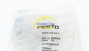 1 Stück Neu im Karton Festo Druckminderventil VRPA-CM-Q4-E 8086003 - Bild 1 von 1