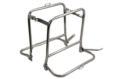 Seitengepäckträger links & rechts (klappbar) für MZ ETZ 250 - verchromt - Bild 1 von 3