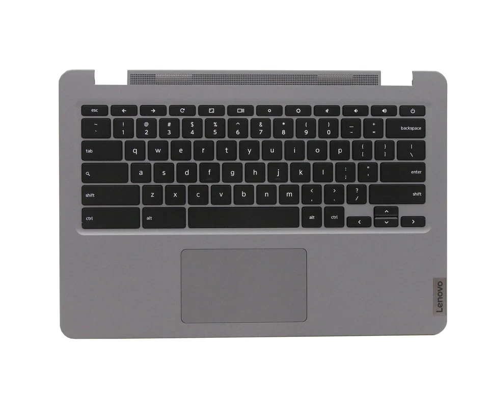 Lenovo Chromebook 300e 2nd Gen Palmrest US Keyboard Bezel w/Touchpad 5CB1E21644