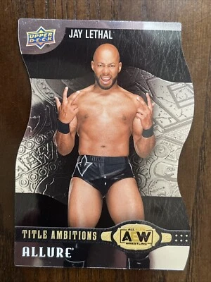 2022 AEW Upper Deck Allure Title Ambitions #TA-33 Jay Lethal - Image 1 of 2