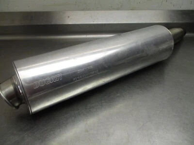1999 Ducati 900SS Super Sport Right Exhaust Muffler - Image 1 of 4