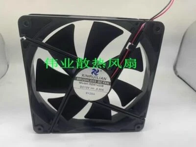 Xinruilian RDH1425B 12V 0.30A 14025 14CM 2-Wire Cooling Fan - Image 1 of 4