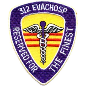 312 Medical Evacuation Hospital Patch - Picture 1 of 6