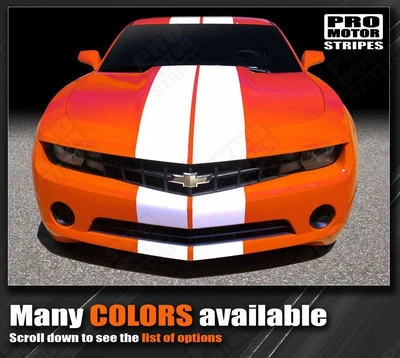 Chevrolet Camaro 2010-2015 PACE RALLY Racing Decal Stripes SS RS (Choose Color) - Image 1 of 3