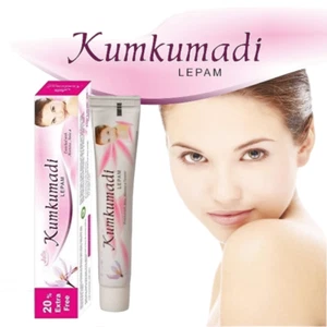 Ayurvedic Kumkumadi Lepam Cream 30gm For Whitening Lightening Dark Skin Fairness - Picture 1 of 6