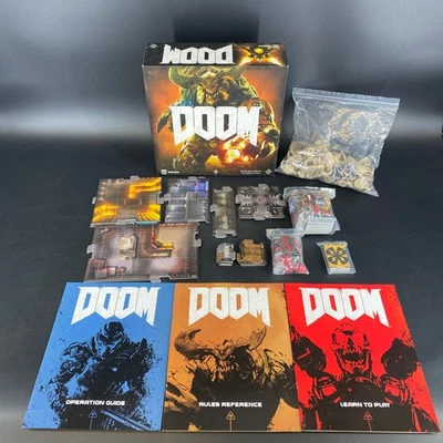 Juego de mesa DOOM de Fantasy Flight Games 2016 Bethesda id Foto 1 de 4