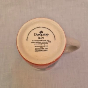 Taza DaySpring Taza Escritura 1982 Versículo Bíblico Taza Salmos Taza Café Té 300 ml - Imagen 1 de 13