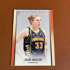 2008 Rittenhouse WNBA Rookie Jolene Anderson Wisconsin Badgers Connecticut Sun - Bild 1 von 2