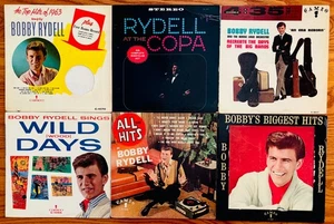 BOBBY RYDELL~6 Albums Up For Bid~Teen Idol~One Is Signed! The Wild One~Volare - Picture 1 of 3