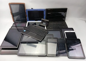 Samsung, Telefunken, Lenovo, Medion, Tablet, Sammlung 14x, " Defekt "Ungetestet - Picture 1 of 15