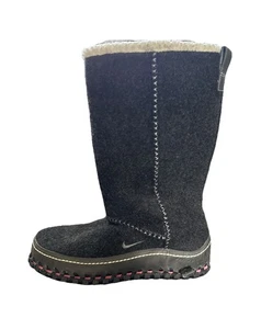 Nike Women Winter Boots Sz 10 ACG Puddle Proof Valenka Wool PullOn Moccasin NICE - Picture 1 of 13