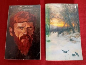 AUSGEWÄHLTE GEDICHTE KONVOLUT x 2: D.H. LAWRENCE & THOMAS HARDY Vintage Classic Pinguin - Bild 1 von 5