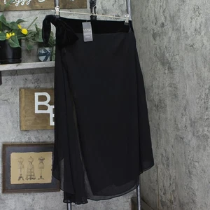 Lauren Ralph Lauren Womens Georgette One-Shoulder Dress 253808477001 Black 2 - Foto 1 di 9