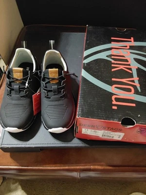 DEER STAGS JACK JR HIKER BOOTS Size 13 NEW BLACK / BROWN BOYS  - Image 1 of 4