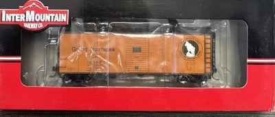 InterMountain Railway HO 46051-03 GN Plywood Panel Boxcar NIB - Image 1 of 3
