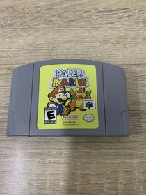 N64 For Nintendo 64 Paper Mario Console