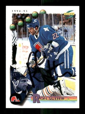 1994-95 Score  177 Ron Sutter signed auto autograph  BXCP52 - Image 1 of 2