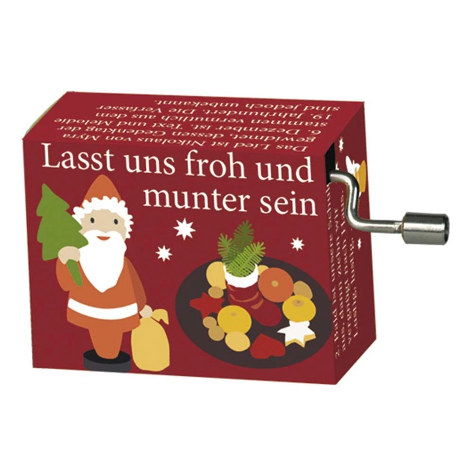 Spieluhr - Lasst uns froh und munter sein | Weihnachten | FRIDOLIN