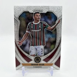 2025 Panini Prizm FIFA Club World Cup #117 Thiago Silva Silver Glitter Flamengo - Picture 1 of 2