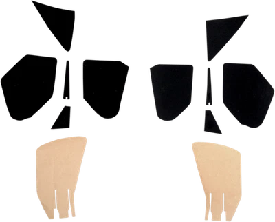 Kit de forro de bolsillo carenado textil Drag Specialties para 98-13 Harley Touring FLTR Foto 1 de 3