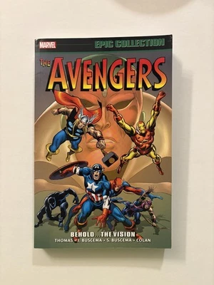 VENGADORES: HE AQUÍ. . . THE VISION Marvel Epic Collection Vol. 4 tpb Foto 1 de 4