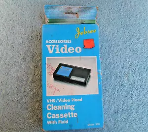 JEBSEE VIDEO CASSETTE RECORDER HEAD CLEANER KIT FOR VHS VCR. - Picture 1 of 14