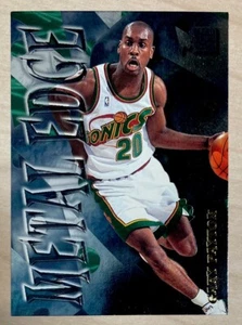 GARY PAYTON - 1996-97 Fleer Metal METAL EDGE Insert #4 - SEATTLE SUPERSONICS - Bild 1 von 2