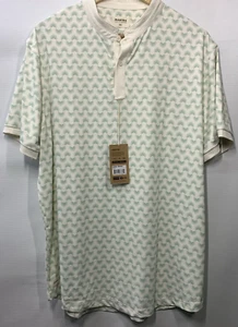 Men's Size XL Mantra Performance Catalyst Polo golf shirt Fan Palm Short Sleeve - Picture 1 of 9