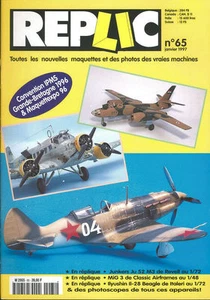 REPLIC 65 ILYUSHIN Il-28 BEAGLE / JUNKERS Ju52 TRIMOTOR / WW2 VVS MIKOYAN MIG-3 - Picture 1 of 4