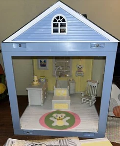 LAURA ASHLEY Room by Room Dollhouse Nursery Baby Accessories - Picture 1 of 6