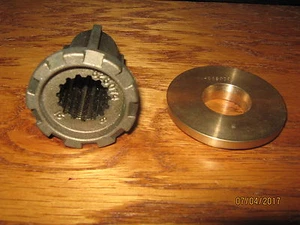 Michigan Wheel Flo Torq II Aft Drive Adapter with Thrust Washer Johnson 90-115hp - Picture 1 of 2