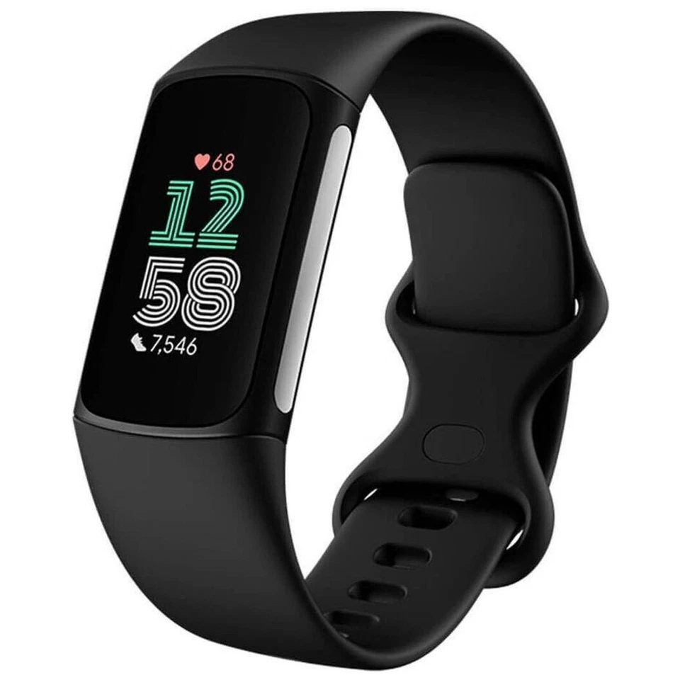 Fitbit Charge 6 Aktivitäts-Tracker - Obsidian/Schwarz