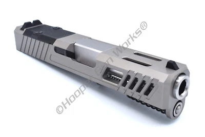 HOOPER GUN WORKS HGW Complete Upper for Glock 29 Titan RMR 17-4ph Stainless Slide 10mm Barrel