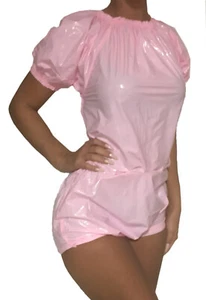 Sexy PVC Baby Bodysuit 51667.8oz Glossy Finish Diapers Adult Body Diaper Romper - Picture 1 of 1