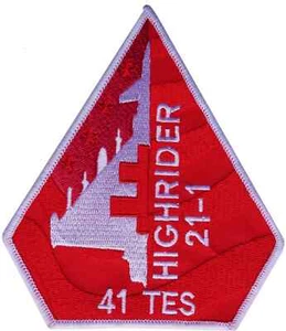 41 Squadron Exercise Highrider Taifun RAF gestickter Aufnäher Abzeichen - LETZTE PAAR - Bild 1 von 5