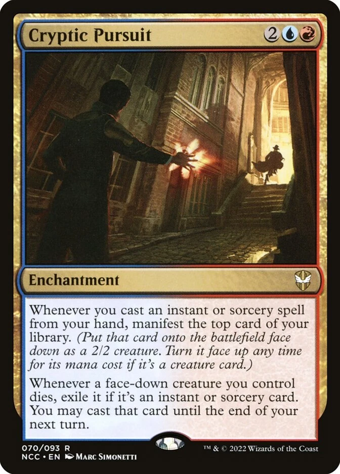 MTG Cryptic Pursuit (70/519) Streets of New Capenna Commander LP - Image 1 of 1